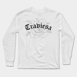 Traviesa - flower design Long Sleeve T-Shirt